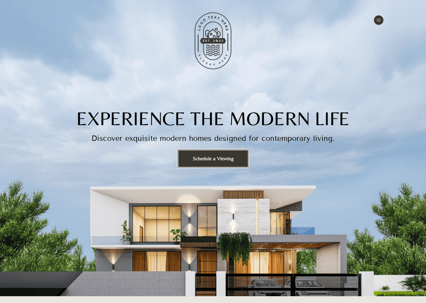 Real Estate Rental Website Preview
