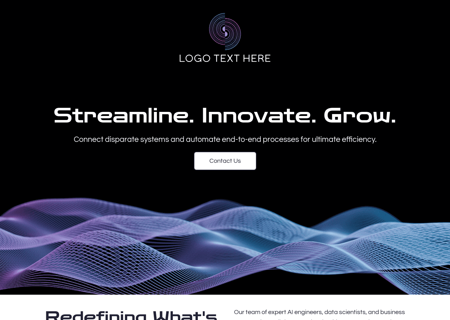 Digital Innovation Automation Website Preview