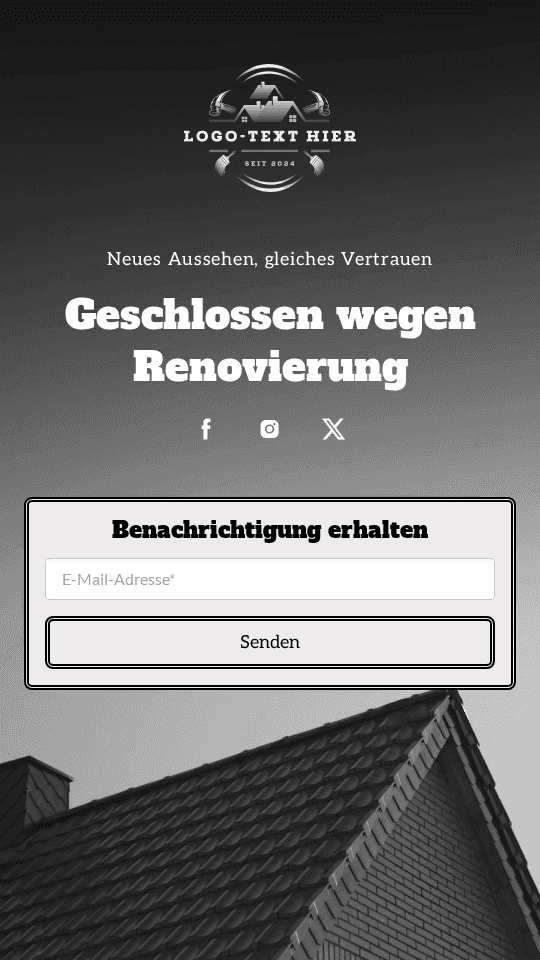 Dachrenovierung zu Hause Link in Bio