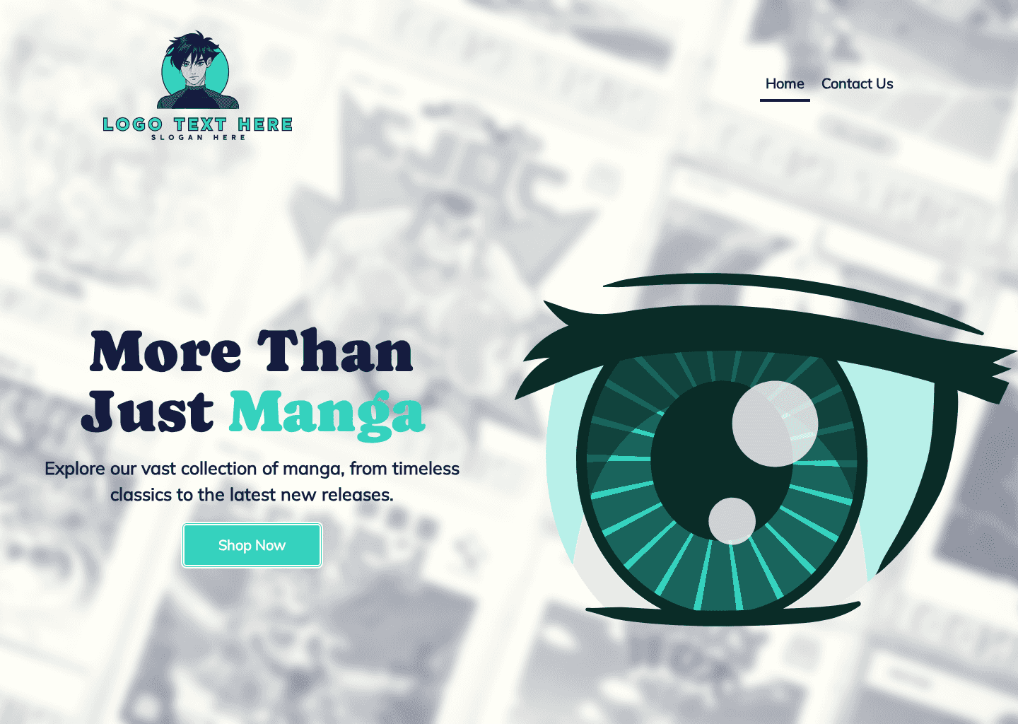 Anime Manga Store Website Preview