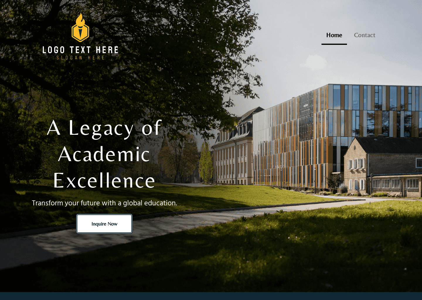 Community College Studies Website Preview