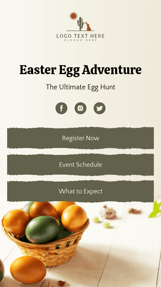 Easter Egg Event Link in Bio Preview