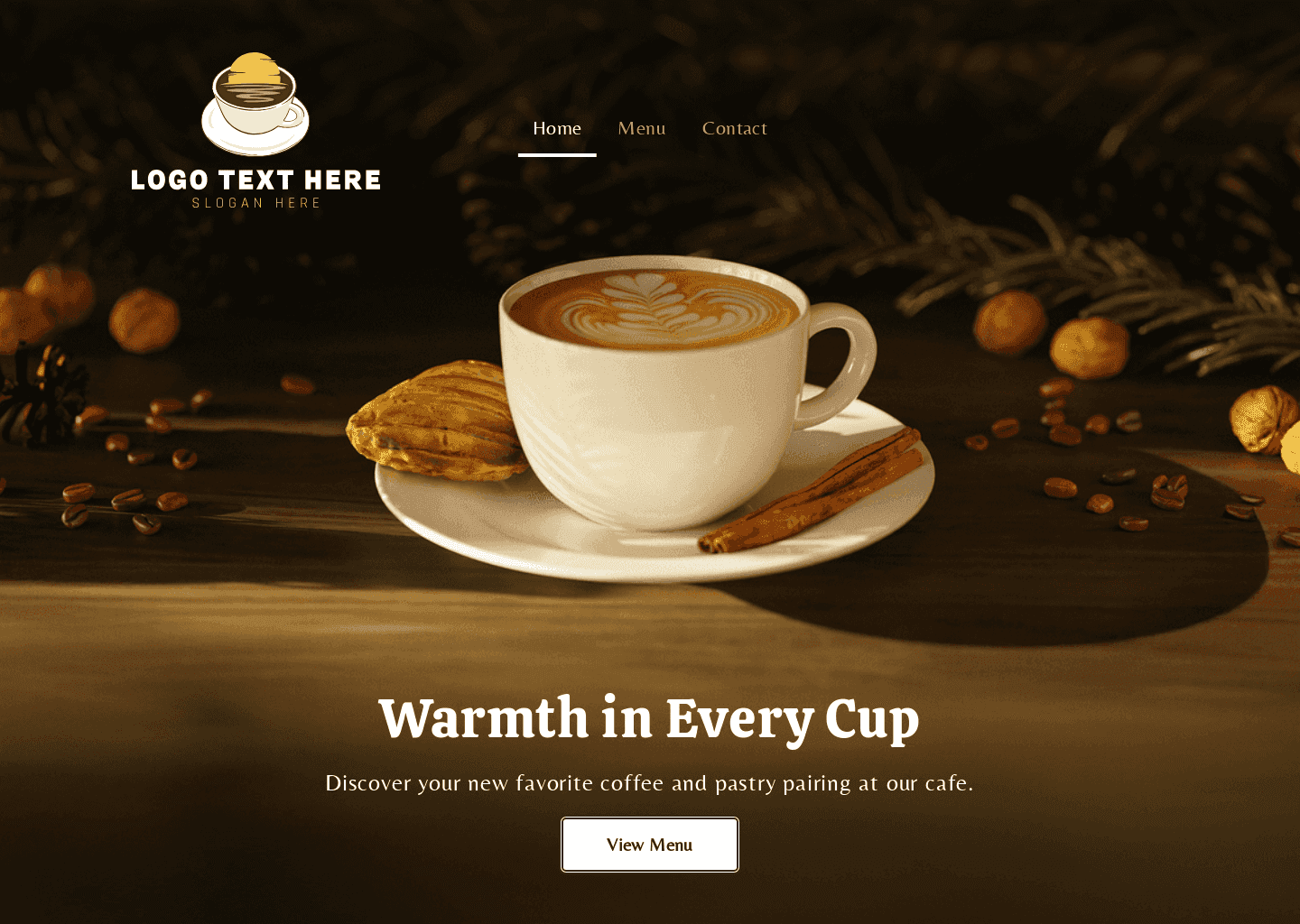 Brewed Coffee Cafe Website