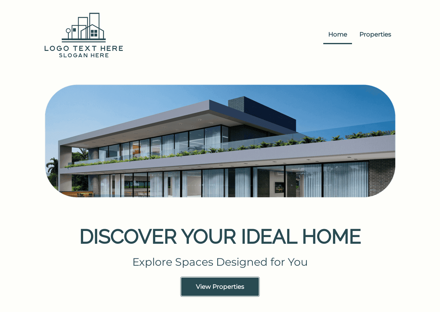 Real Estate Property Website Preview