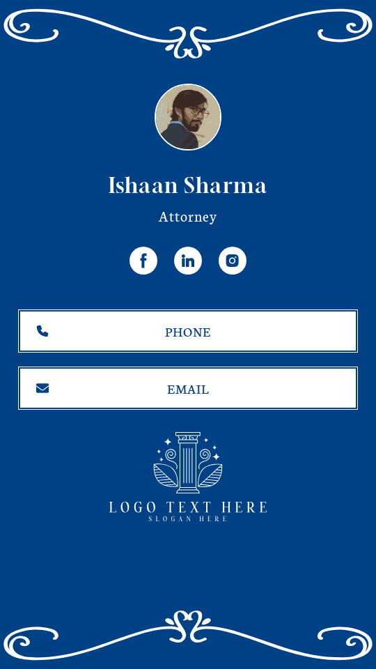  Employment Solicitor Digital Business Card Preview