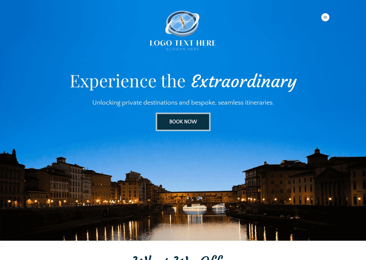 Luxury Travel Agency Website Preview