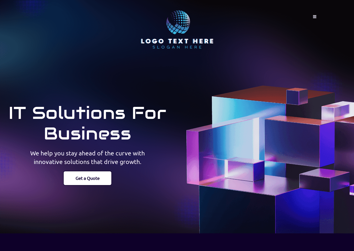 Business Technology Service Website