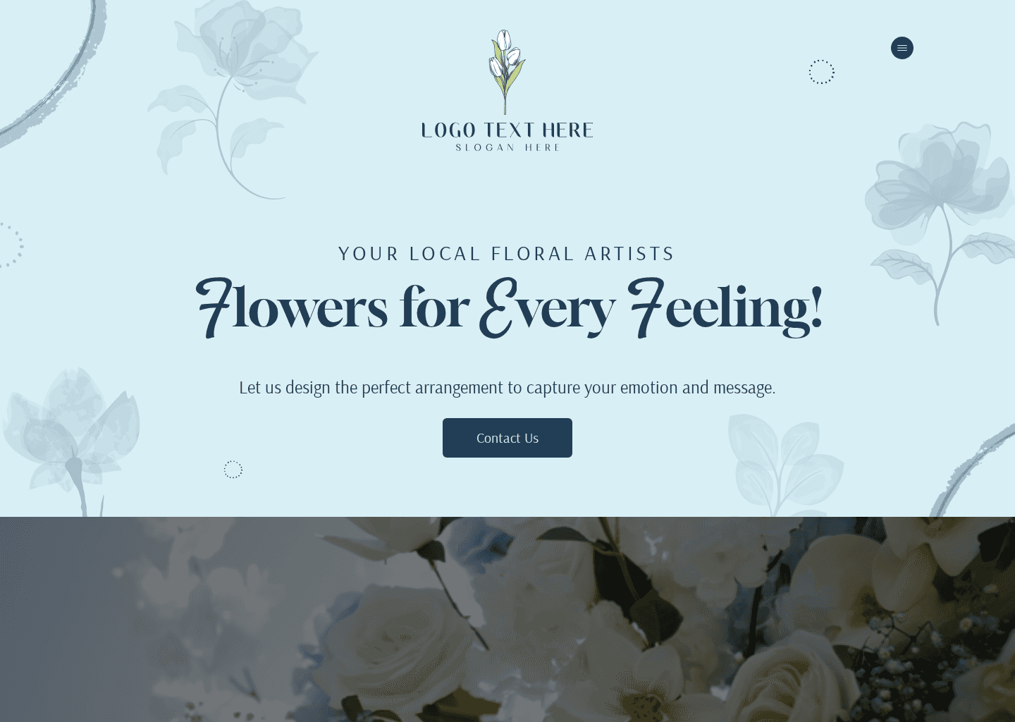 Flower Design Artistry Website Preview