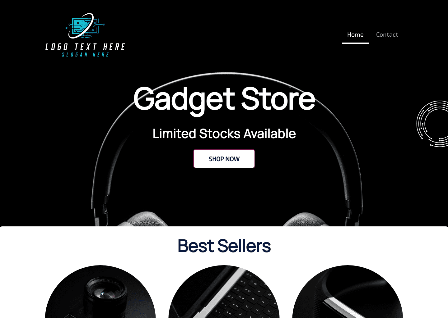 Gadget Store Website Preview