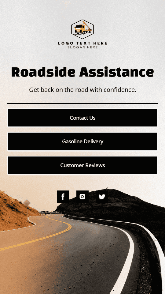 Car Roadside Assistance Link in Bio Preview