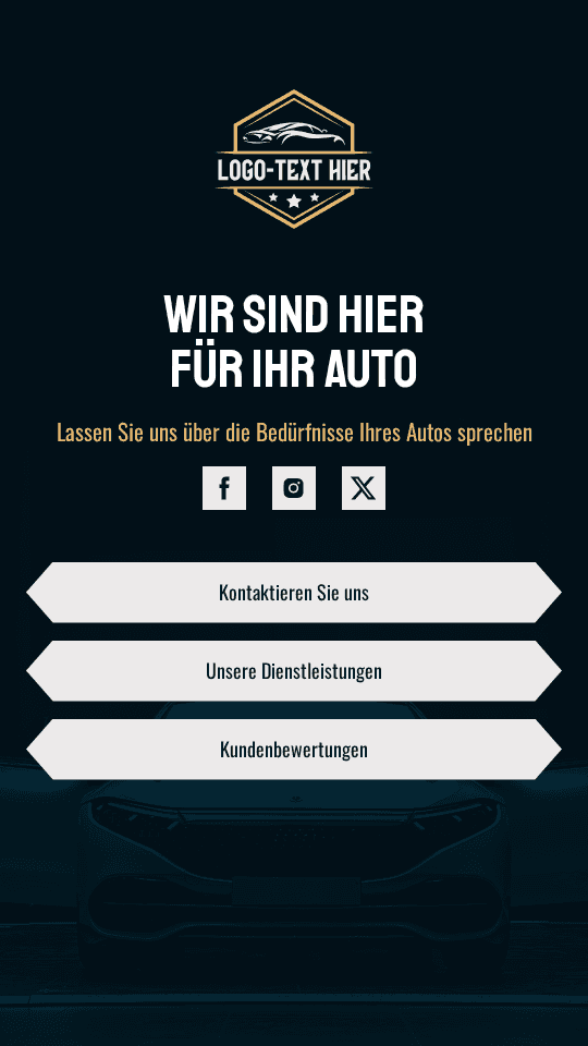 Garage Fahrzeugaufbereitung Link in Bio