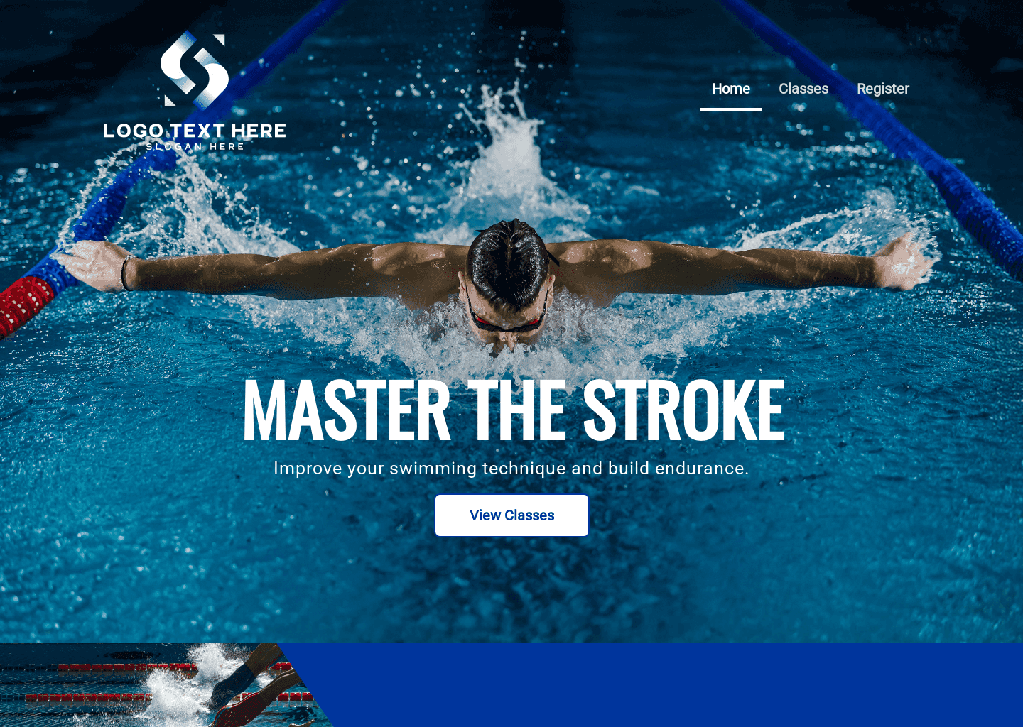 Swimming Skills Class Website