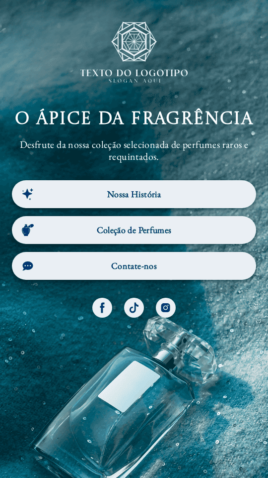 Loja de Perfumes de Luxo Website