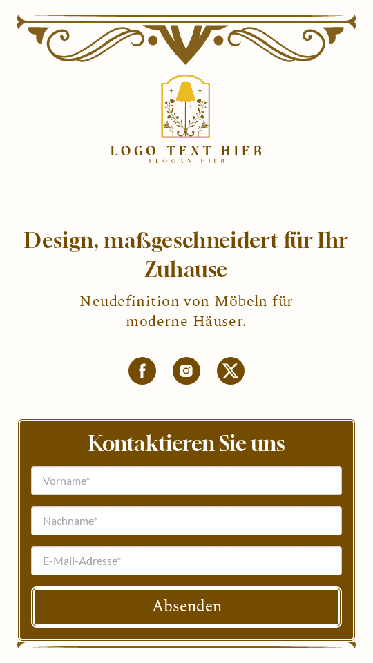Anfrage zur Möbeldesign Link in Bio