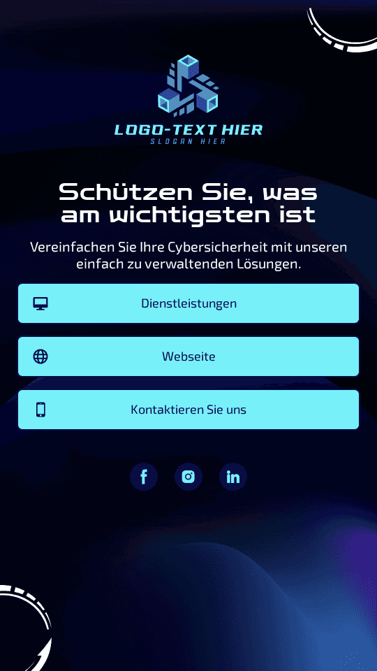 Cyber-Sicherheitslösungen Link in Bio