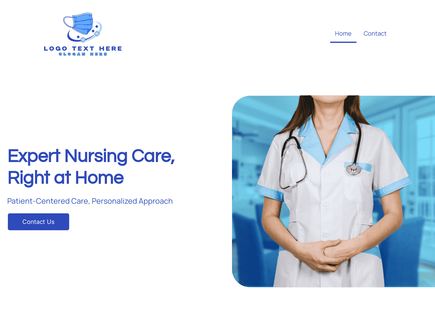 Private Medical Nurse Website Preview