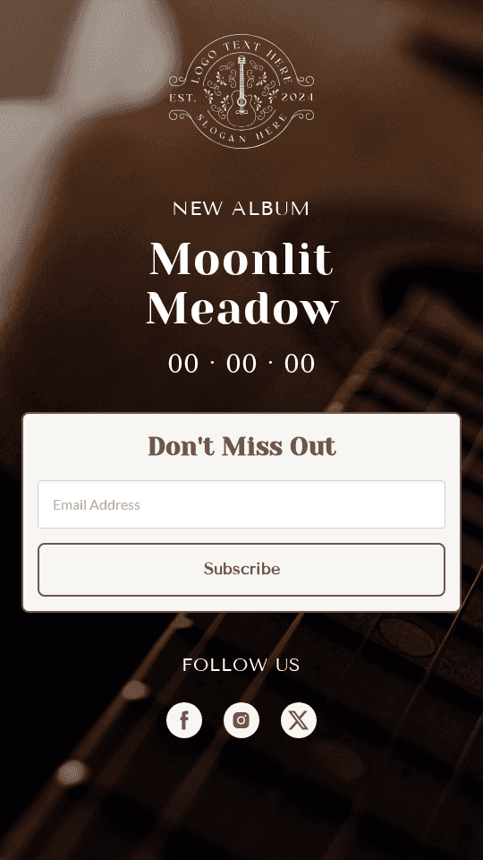 Band Music Launch Link in Bio Preview