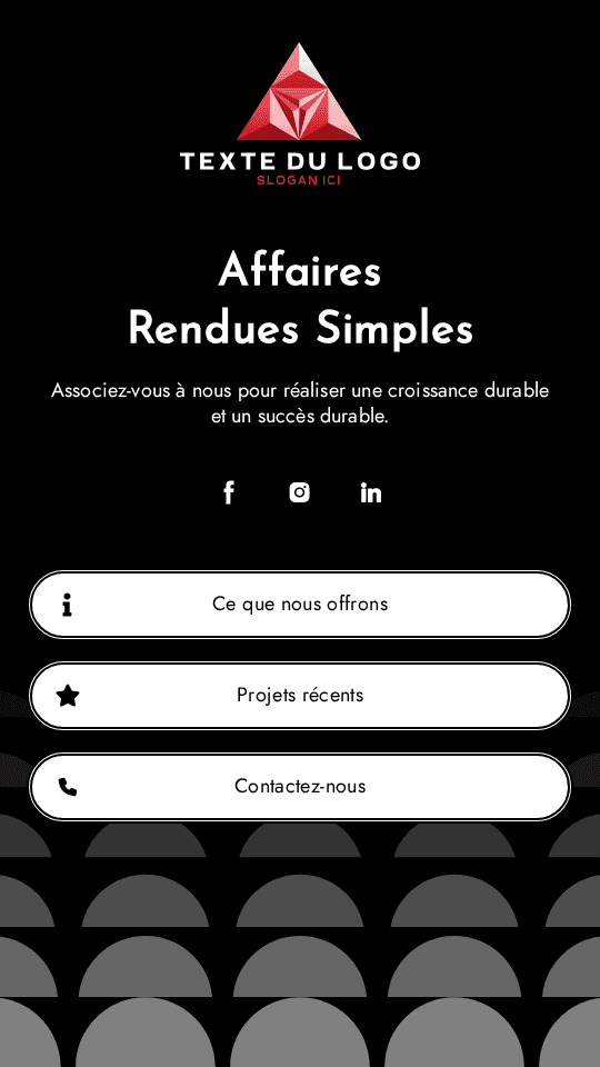 Galerie d'Affaires Générique Link in Bio Preview