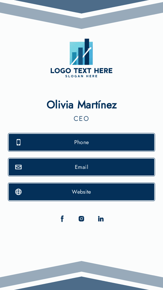 Finance Agency CEO Digital Business Card