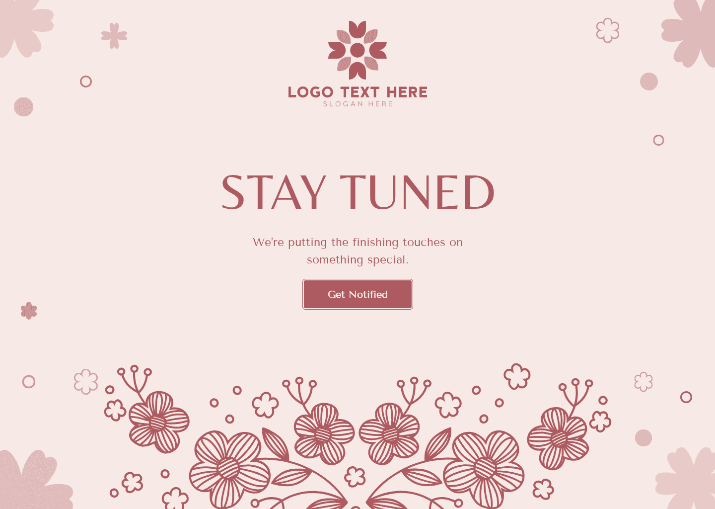 Generic Company Launching Website Preview