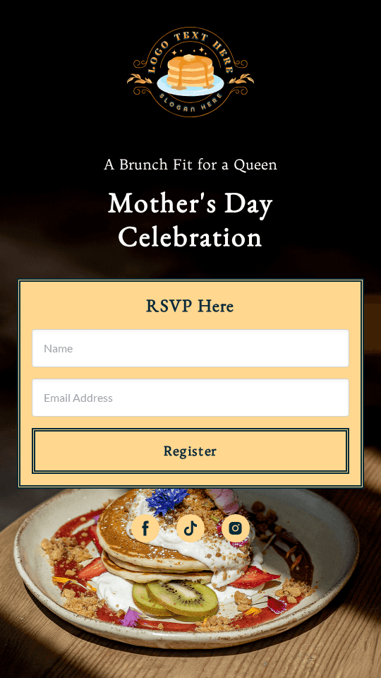 Mothers Day Brunch Link in Bio Preview