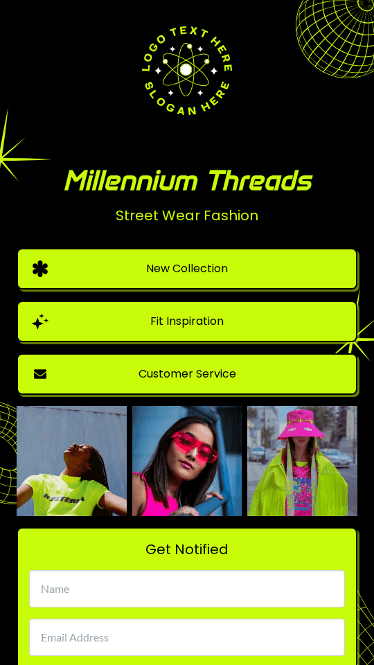 Street Wear Fashion Link in Bio Preview