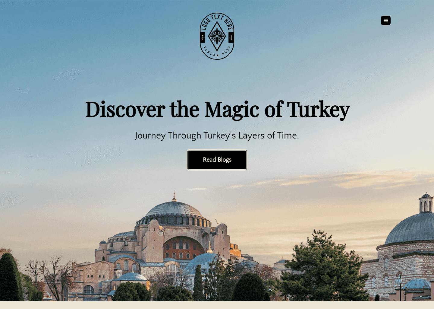 Turkey Local Tourism Website Preview