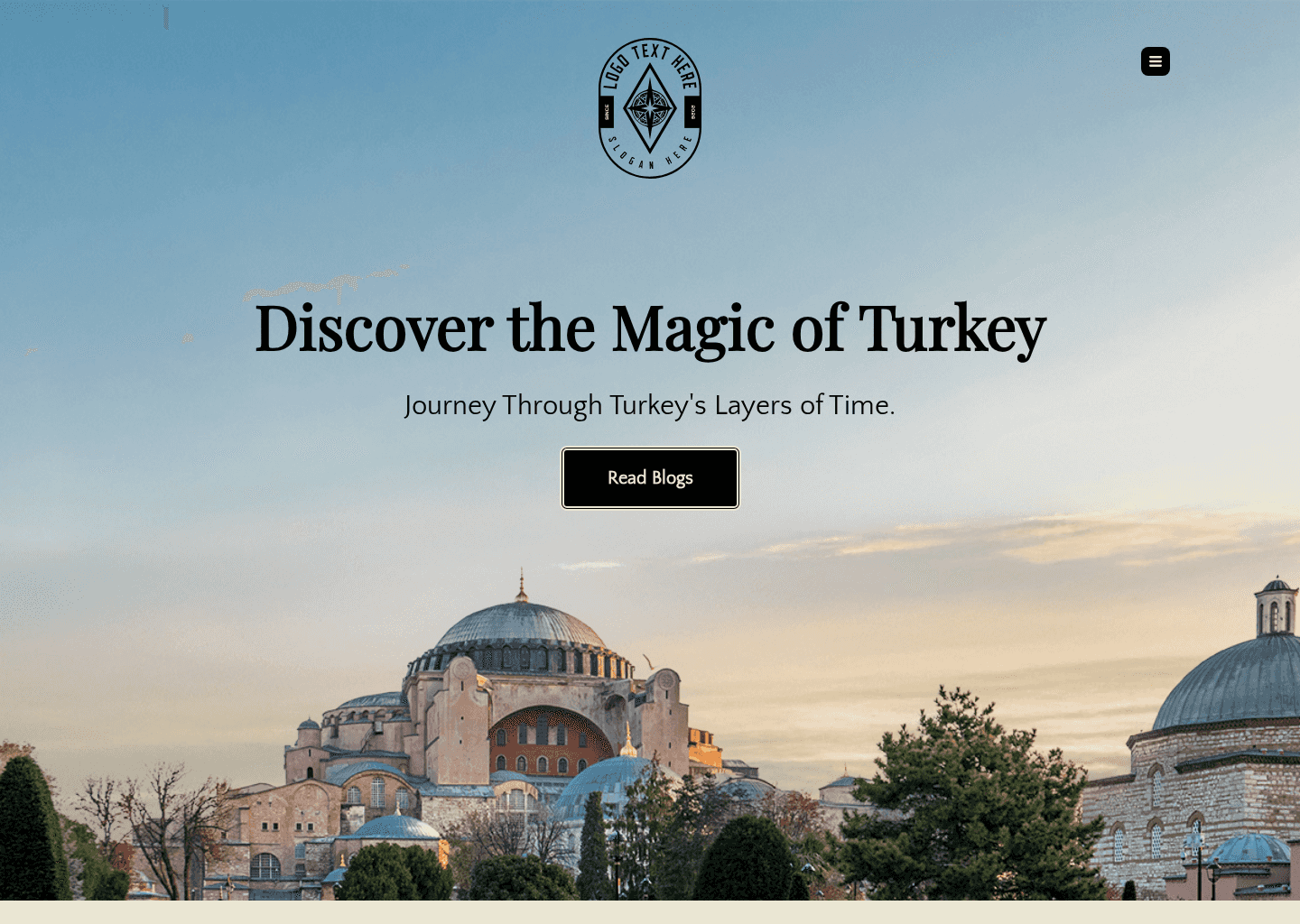 Turkey Local Tourism Website Preview