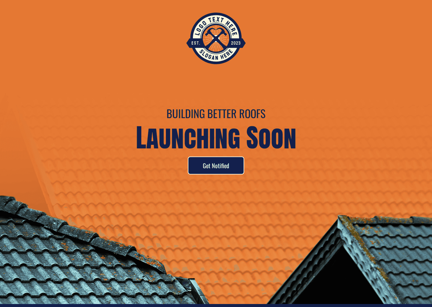 Roofing Handyman Launch Website Preview