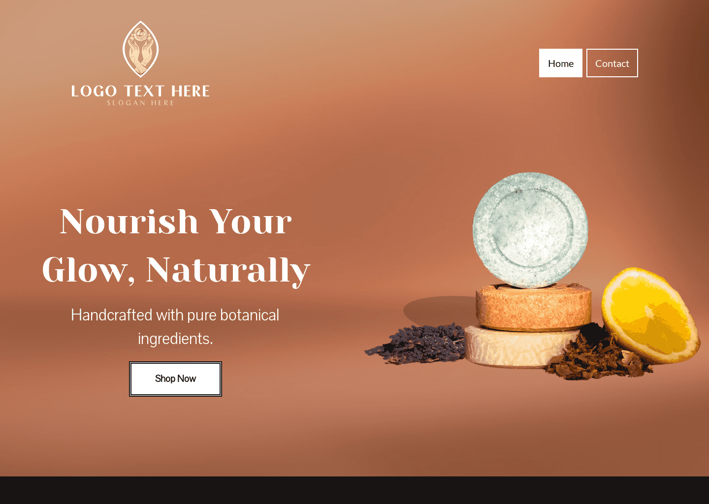 Handmade Soap Shop Website