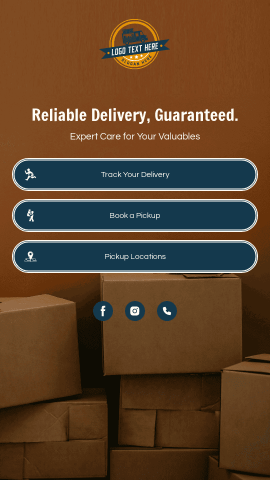 Package Delivery Link in Bio Preview