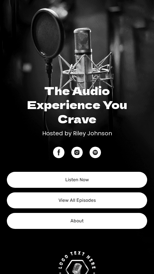 Streaming Content Podcast Link in Bio Preview