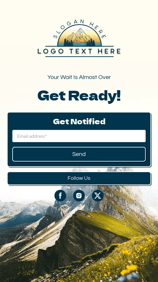 Generic Mountain Startup Link in Bio Preview