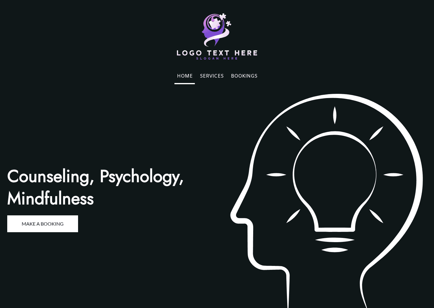 Mental Health Website Preview