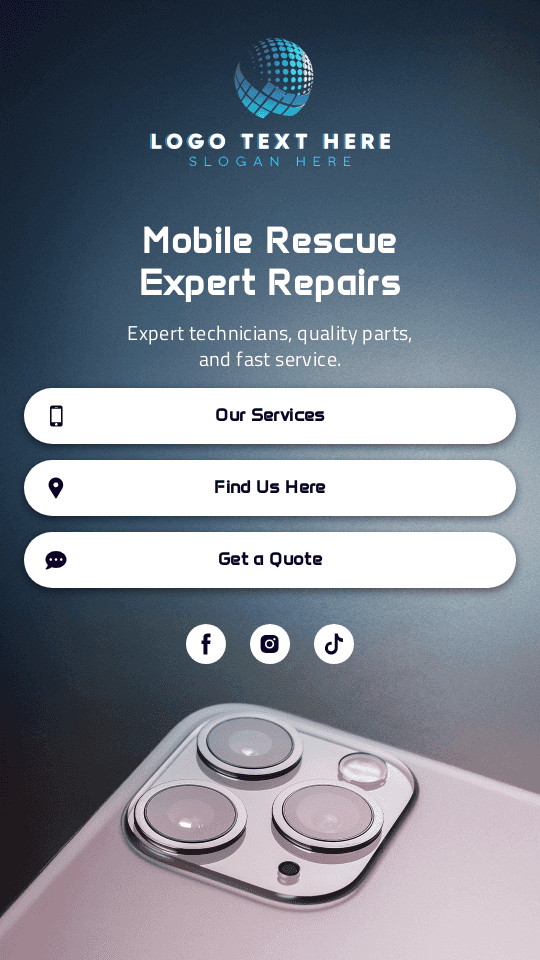Mobile Repair Service Website