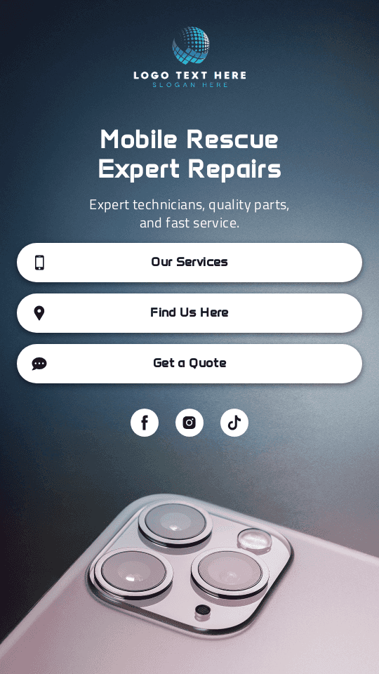 Mobile Repair Service Website