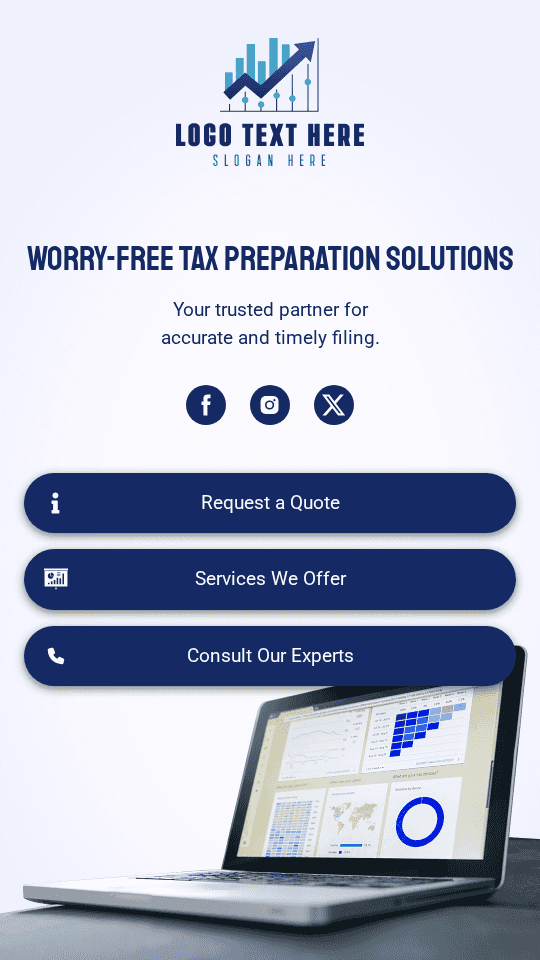 Tax Preparation Agency Link in Bio