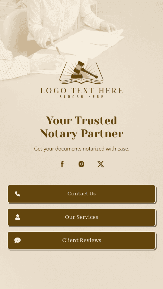 Legal Notary Agency Link in Bio