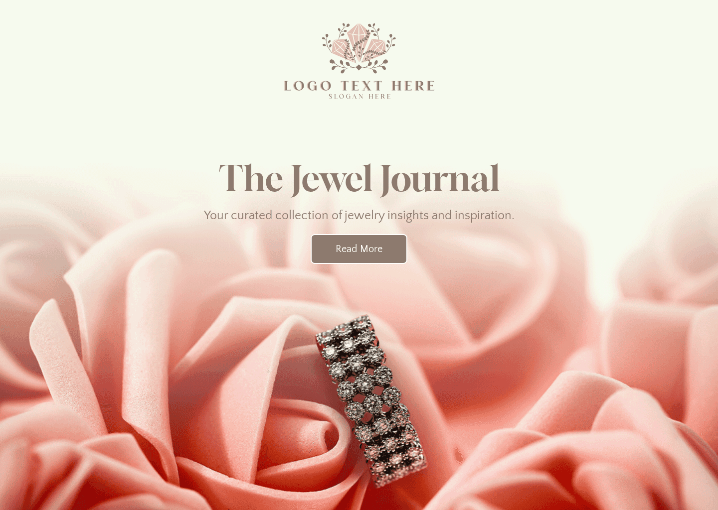 Fashion Jewelry Blog Website Preview