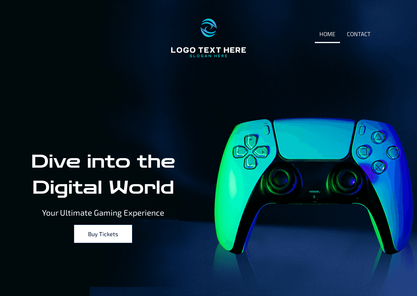 Esports Game Expo Website Preview