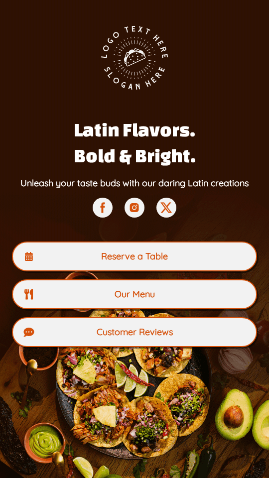 Latin America Bistro Link in Bio Preview