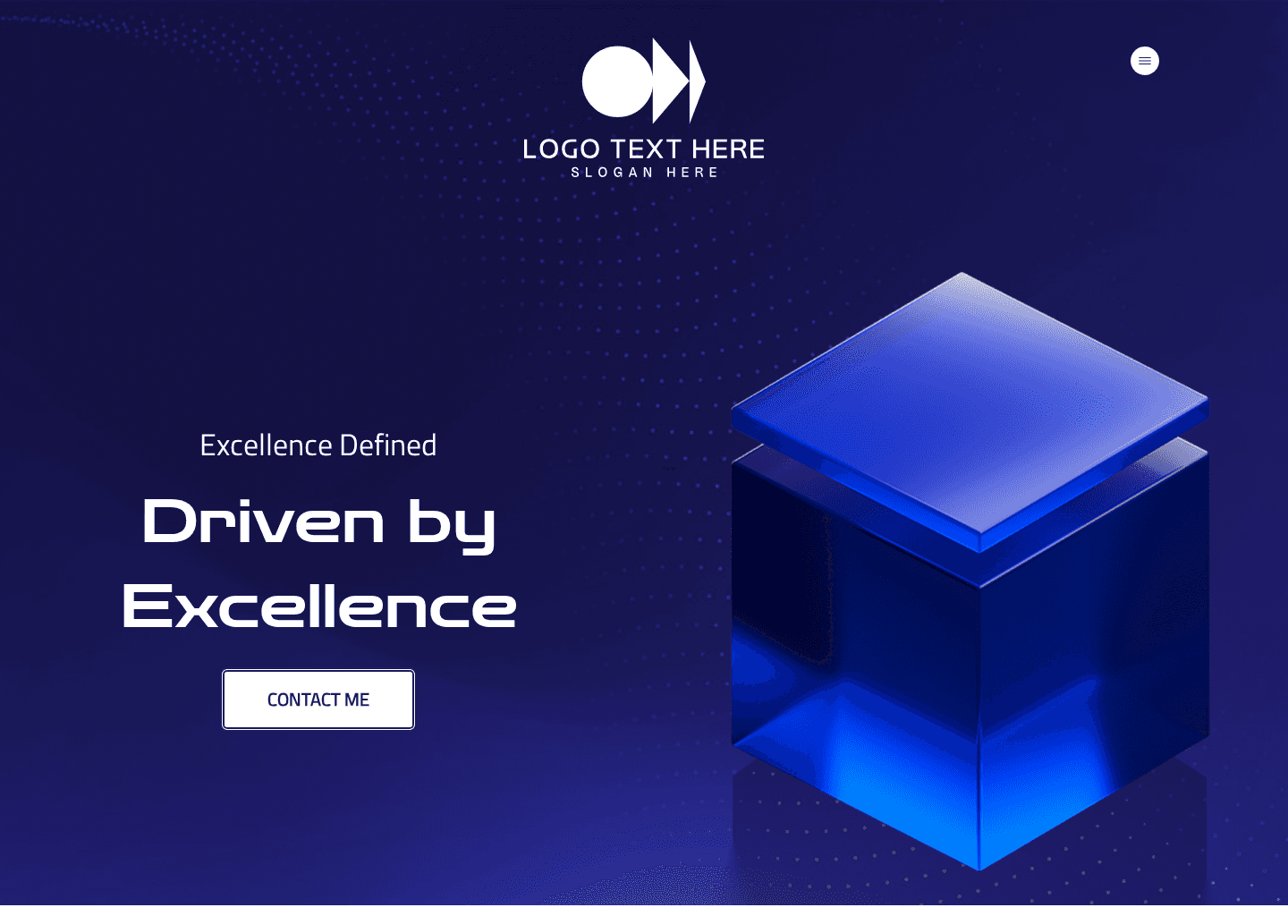 Modern Professional Portfolio Website Preview