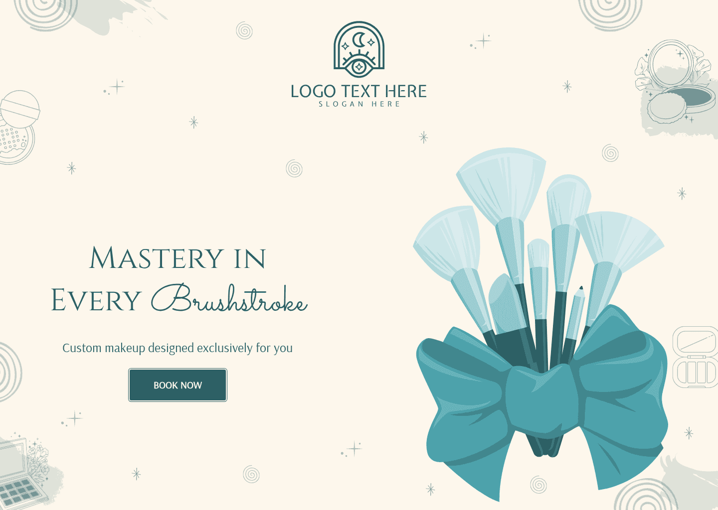 Event Makeup Artist Website Preview