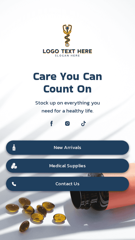 Medical Pharmacy Shop Link in Bio Preview