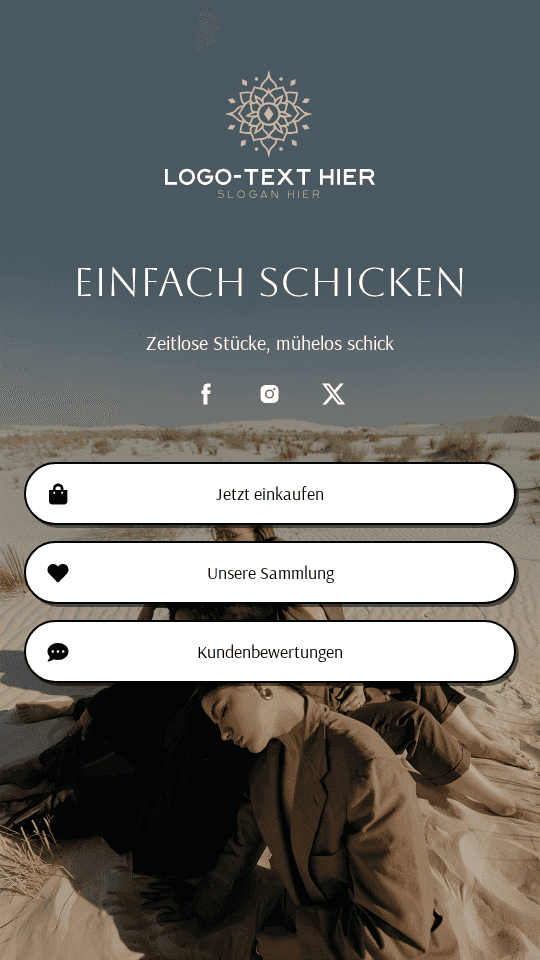 Schicke Modeboutique Link in Bio