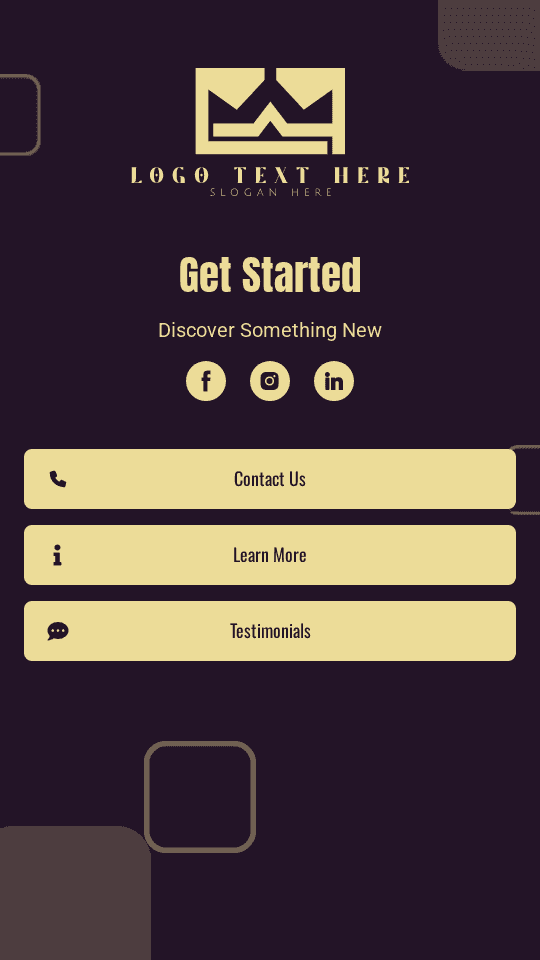 Generic Corporate Business Link in Bio Preview