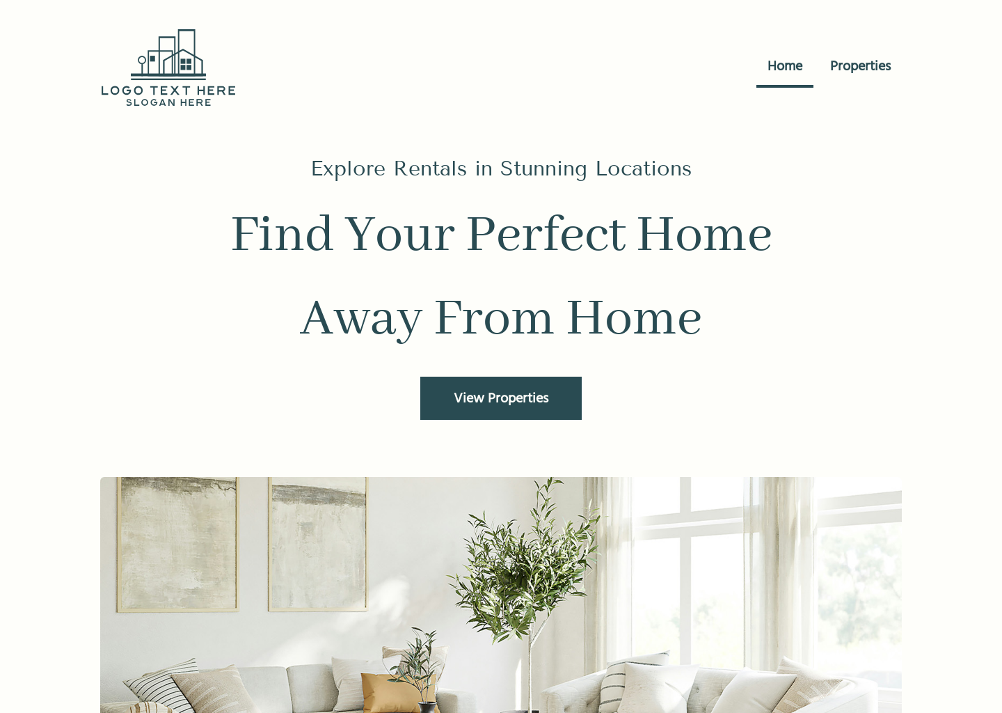 Property Home Rental Website Builder Image Preview