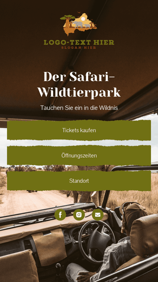 Safari-Wildpark Link in Bio