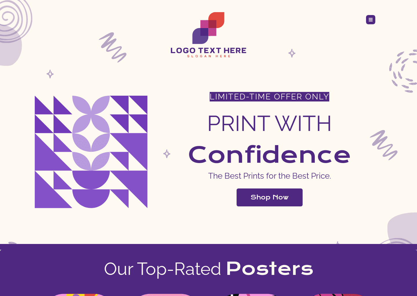 Poster Printing Sale Website