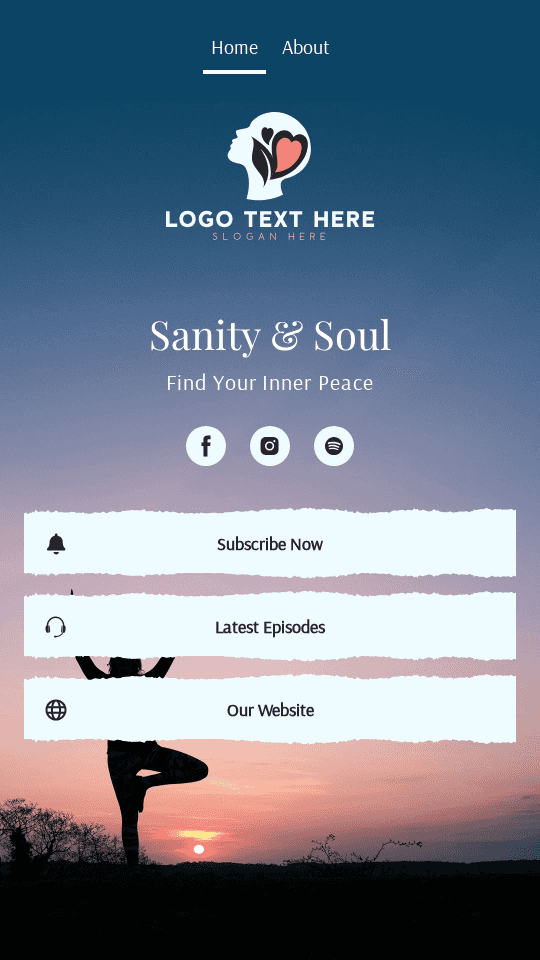 Mental Health Podcast Link in Bio Preview